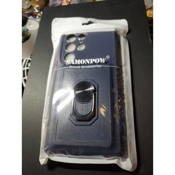Samsung Galaxy S22 Ultra Phone Case, Dark Blue - Picture 2 of 3